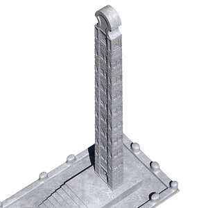 Axum Obelisk 3D