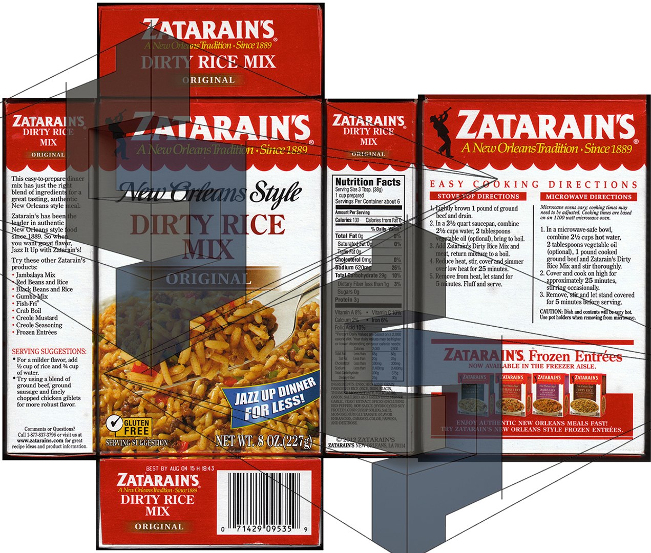 Zatarains Dirty Rice Max