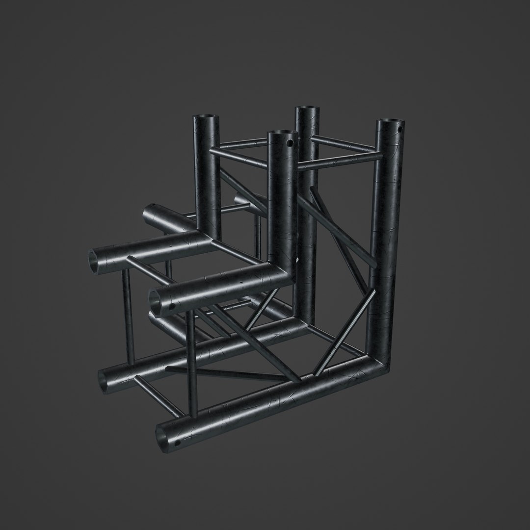 Low Poly PBR Modular Truss Pack Game Ready 3D Model - TurboSquid 2028751