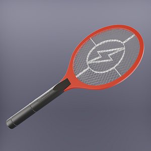 Mosquito Racket 3D model