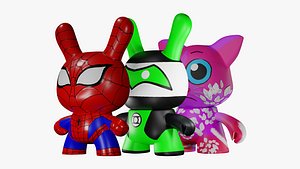 Miniarture characters collection