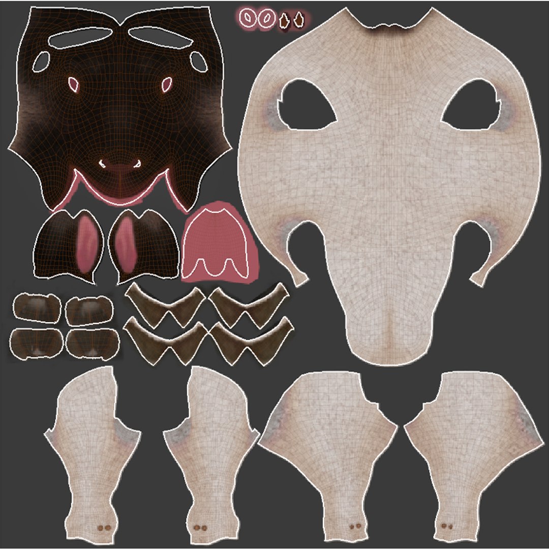 3D Sheep Ram Ewe Goat Model - TurboSquid 1880832