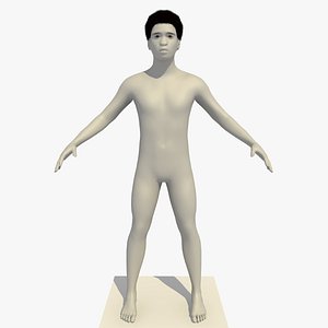 Rigged 15 Year Old African Boy Version 2