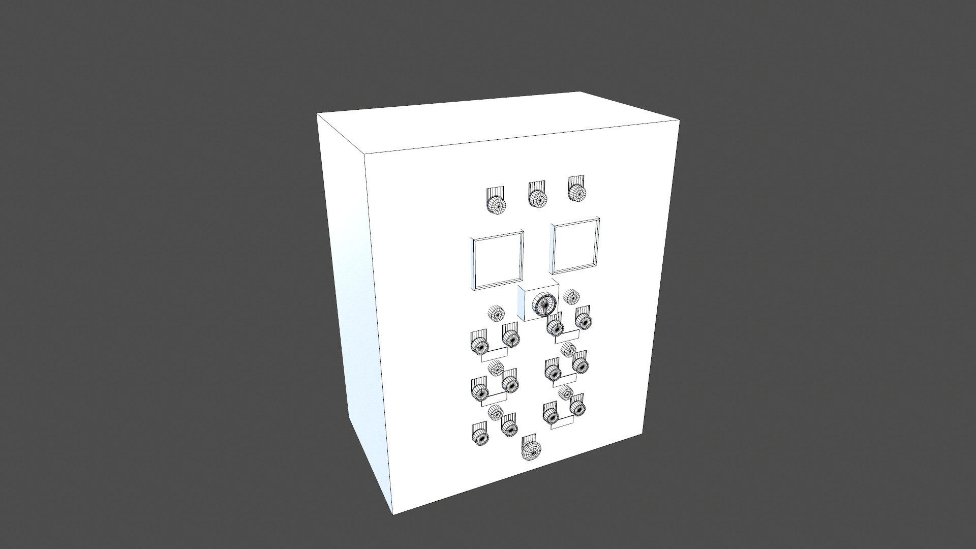 3D Control Panel - TurboSquid 2323150