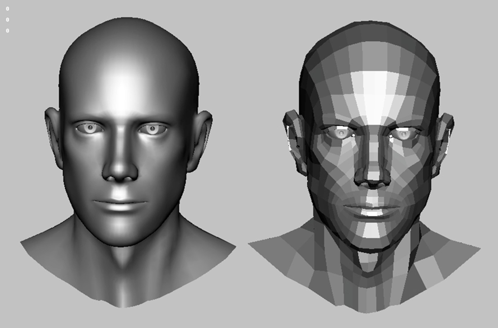 3d Model Human Head