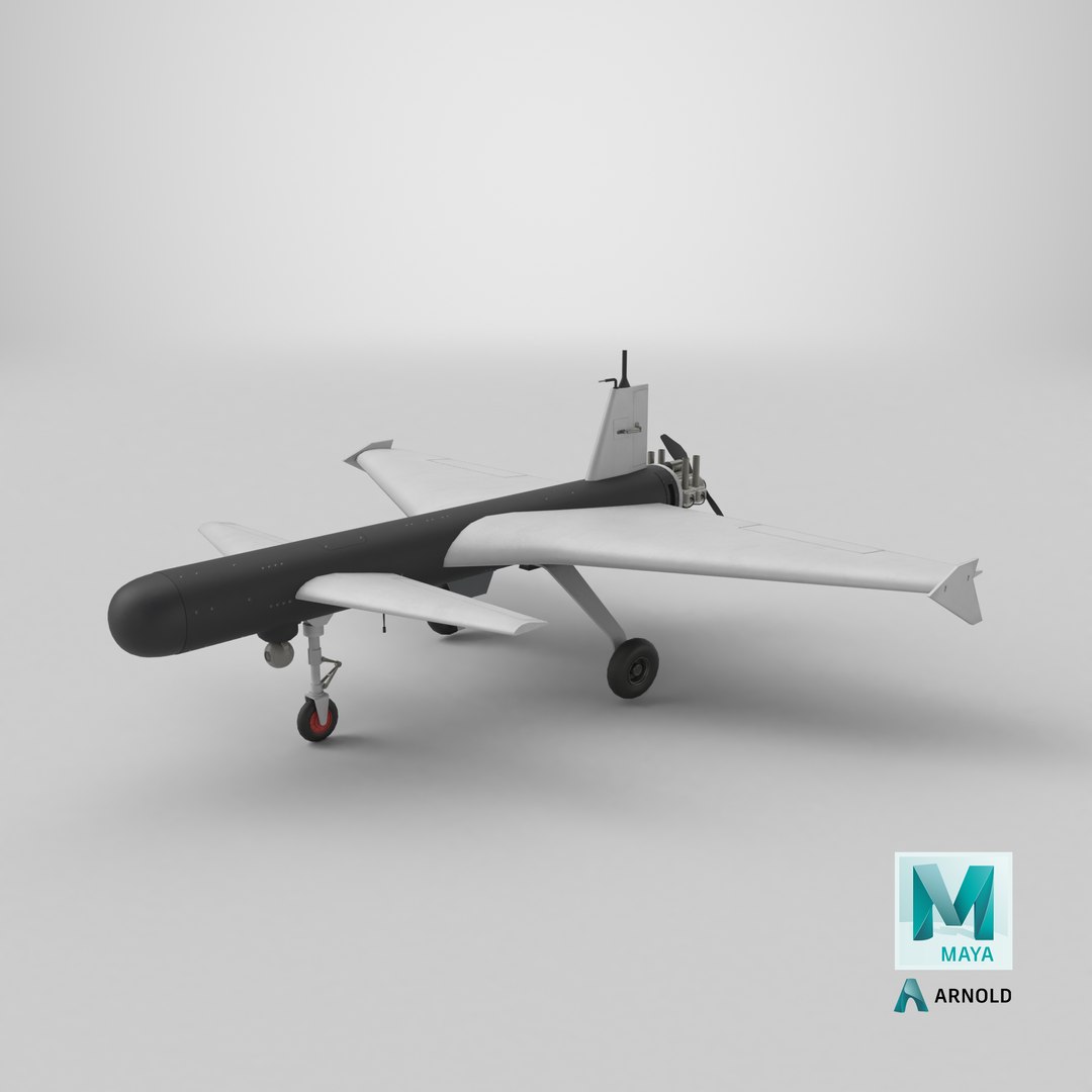 Baykar Mizrak Intelligent Loitering Munition UAV PBR 3D model https://p.turbosquid.com/ts-thumb/8Q/pgZ7Oe/Lt/stemcell_maya_arnold_render/png/1788428287/1920x1080/fit_q87/9ba2e42c066acd27d96573aacd7ce5c882324a05/stemcell_maya_arnold_render.jpg