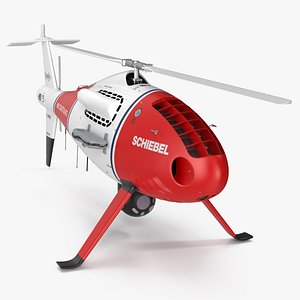 Schiebel Camcopter S100 UAV Coast Guard Rigged