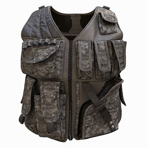 3D Military  Vest