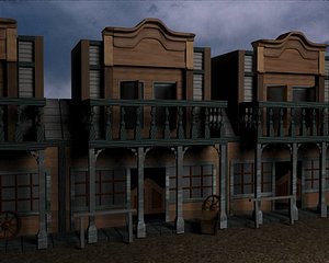 free bar 3d model