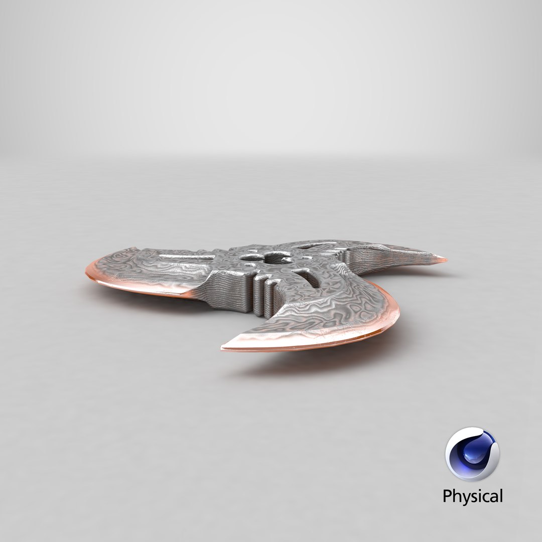 3D Model Throwing Star VIII M V Em - TurboSquid 2011165