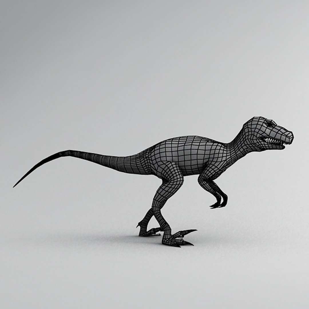 Free Deinonychus 3d Model