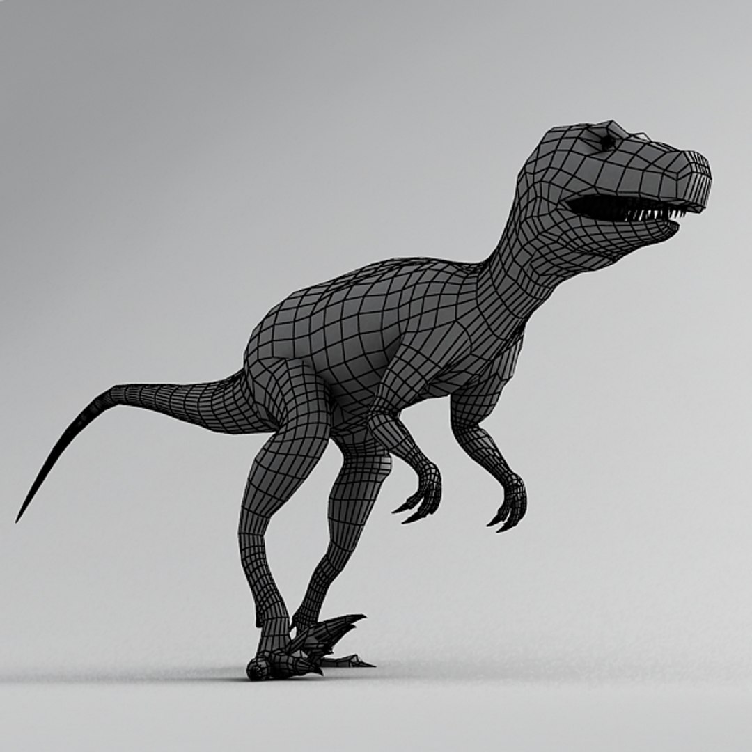 Free Deinonychus 3d Model