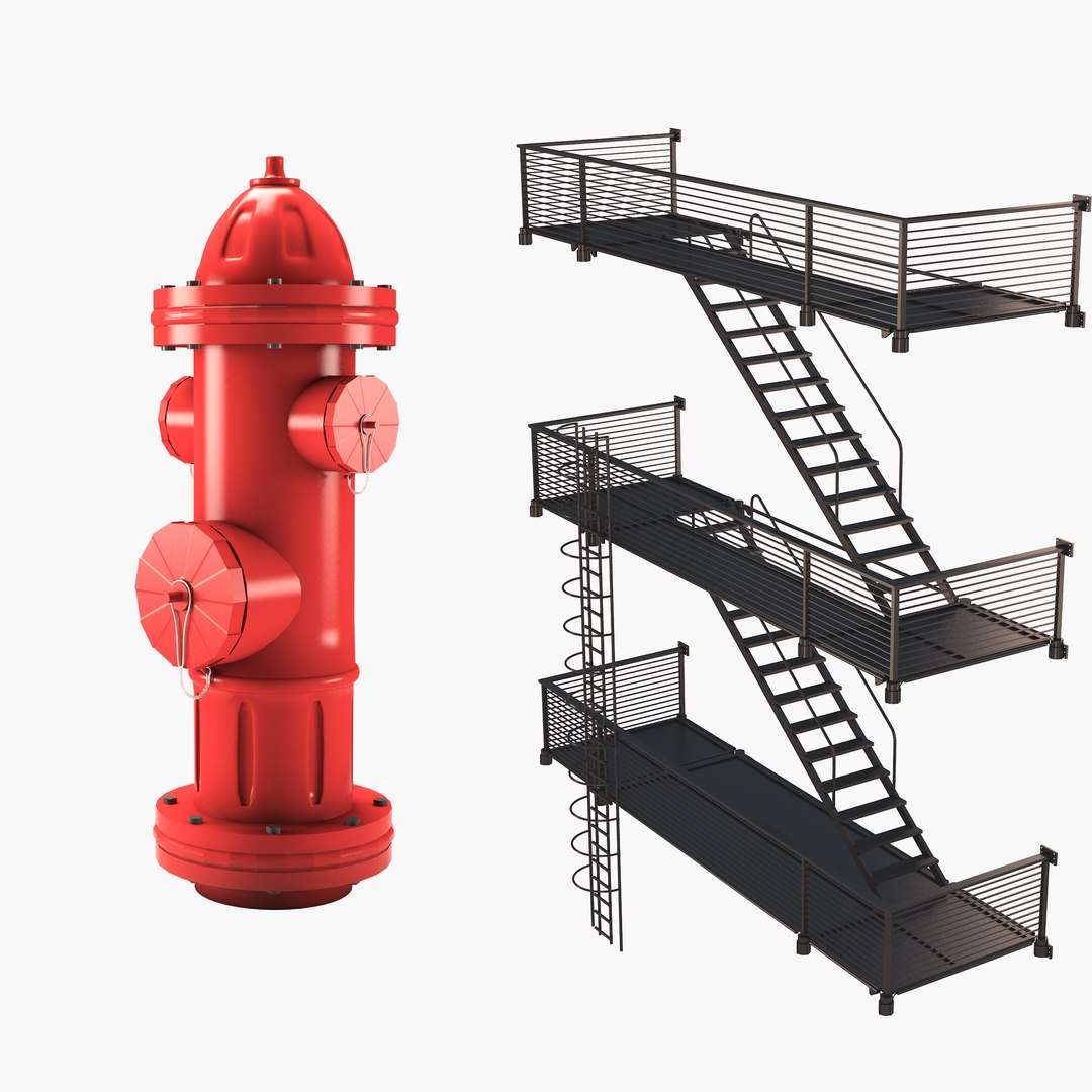 Escape hydrant 3D model - TurboSquid 1589500