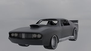 Custom Drag Race car