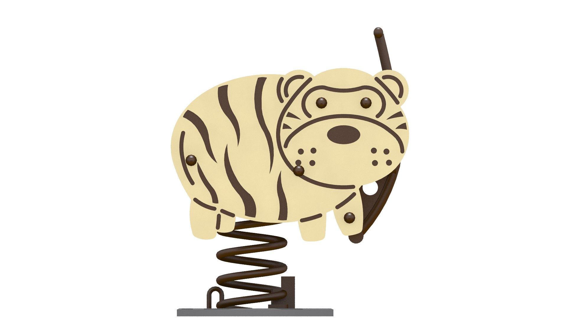 Tiger Rider 3D Model - TurboSquid 1810601