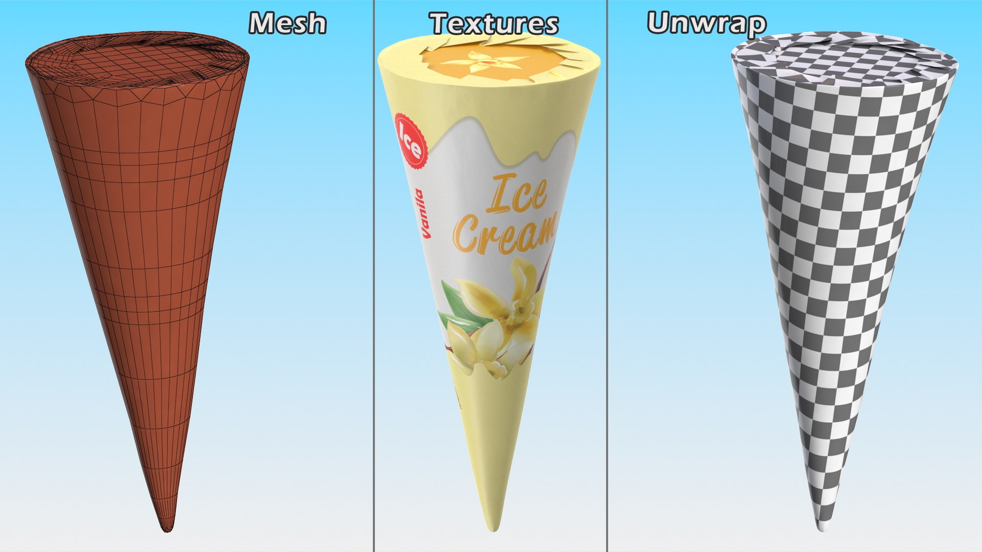 3D Cone Ice Cream Packages Mockup Collection 2 https://p.turbosquid.com/ts-thumb/8R/BhQWLy/Cg/coneicecreampackagesmockupcollection2mb3dmodel018/jpg/1661930918/1920x1080/fit_q87/fa2860960830d169586899ebfe32a6f9e86714bd/coneicecreampackagesmockupcollection2mb3dmodel018.jpg