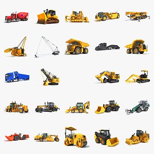 Construction Equipment Pack 2 – Professional Heavy Machinery Collection