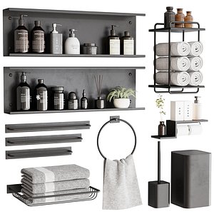 3D Bathroom Accessories 94 model