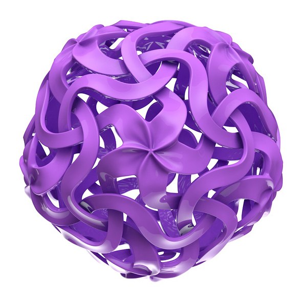 3d platonic model