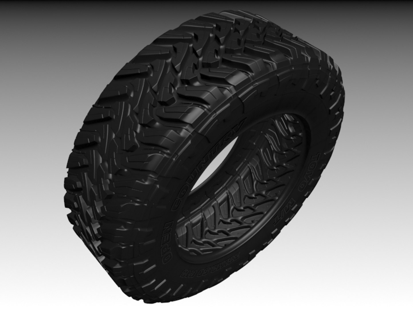 Toyo M T Open 3d Model