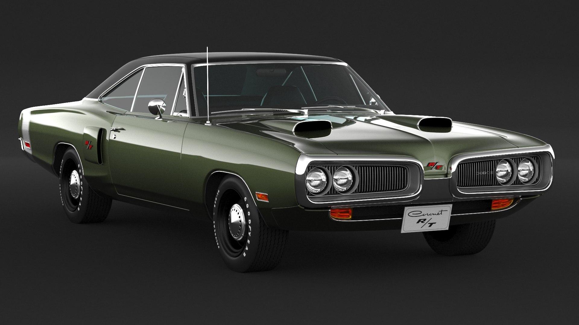 3d 70 Coronet Rt Max Model - Turbosquid 1918755