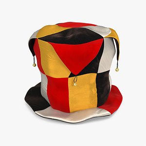 Clown Top Hat with Bells