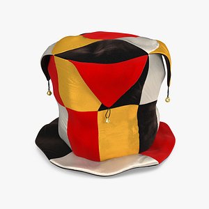Clown Top Hat with Bells