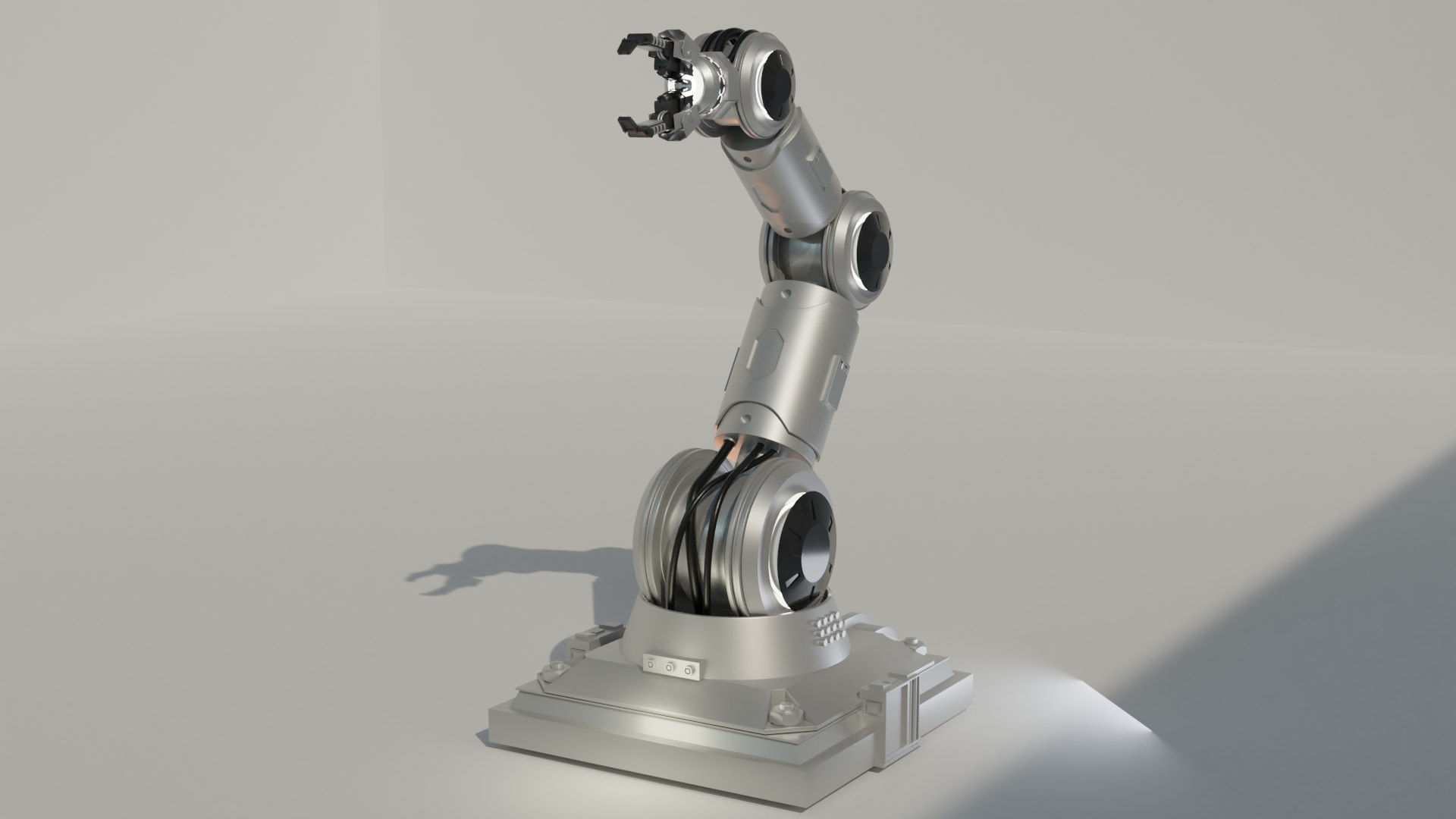 3D Mechanical Arm Model TurboSquid 1713888