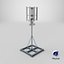 Telecommunication Cell Tower 3 3D model