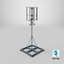 Telecommunication Cell Tower 3 3D model
