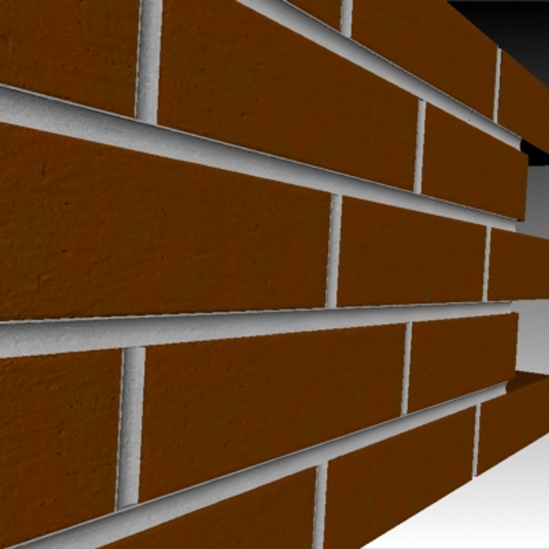 3d Model Brick Wall