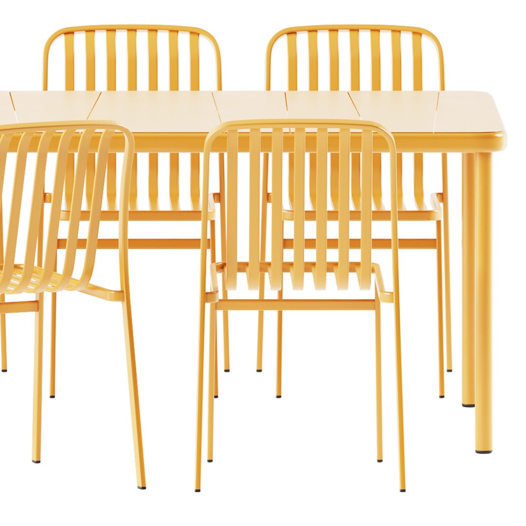 3D BANGI R220 Table and KANO Stackable Chair by BABEL D https://p.turbosquid.com/ts-thumb/8R/Z7yvYQ/SZ/render_05/jpg/1680550256/1920x1080/fit_q87/0dd924c457ac860ef98a86db1b67bfa1760163c7/render_05.jpg