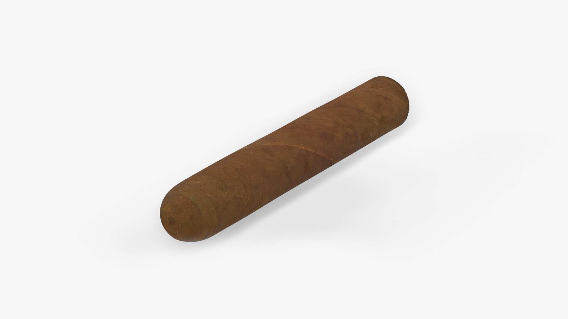 Cuban Cigar Short 3D model preview