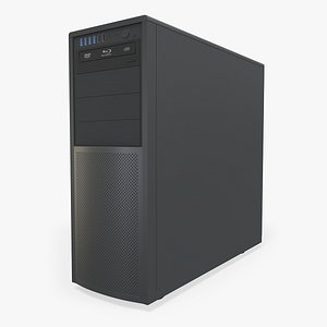 3D model RoschVault Workstation R3 PBR game ready