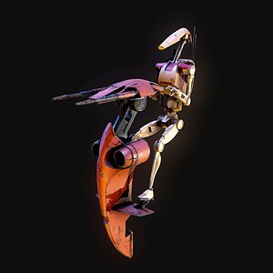 Stap Custom Build Star Wars 3D model