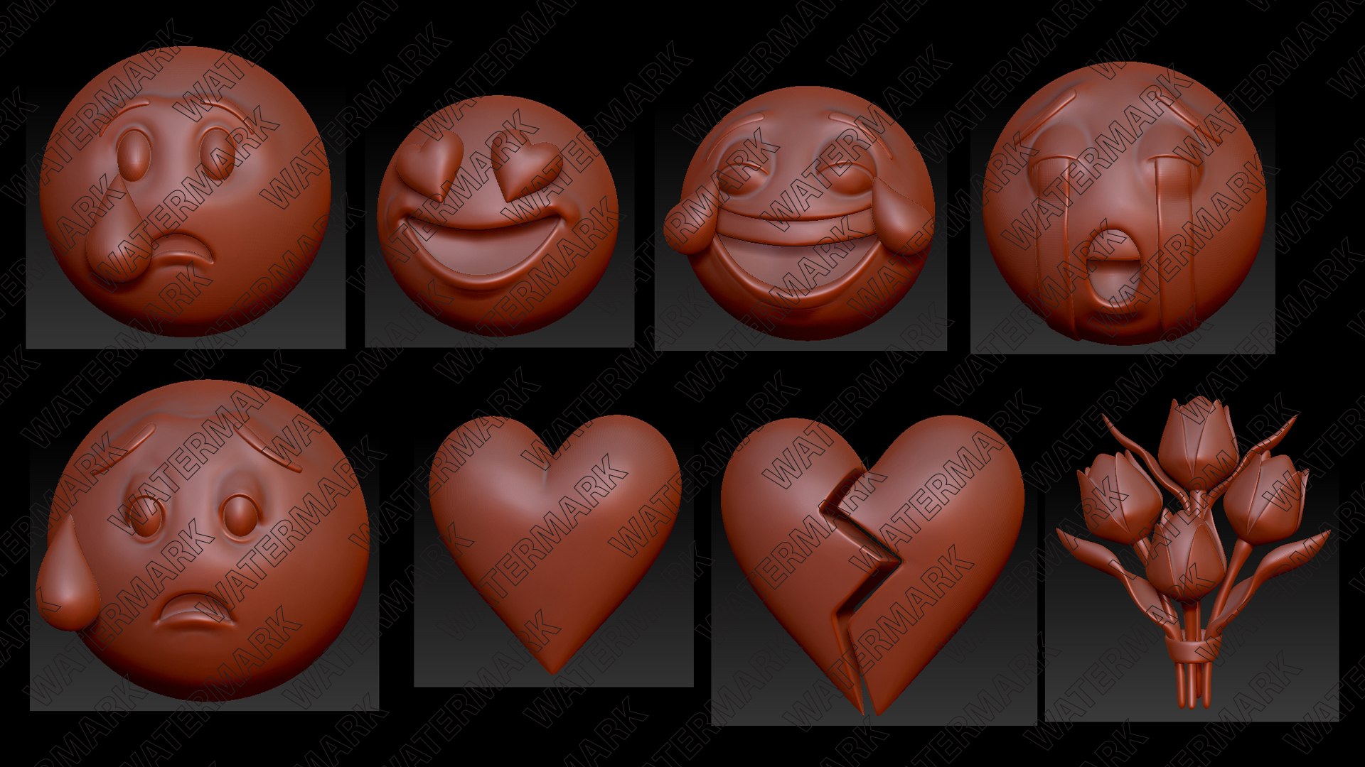Emojis Model - TurboSquid 2071776