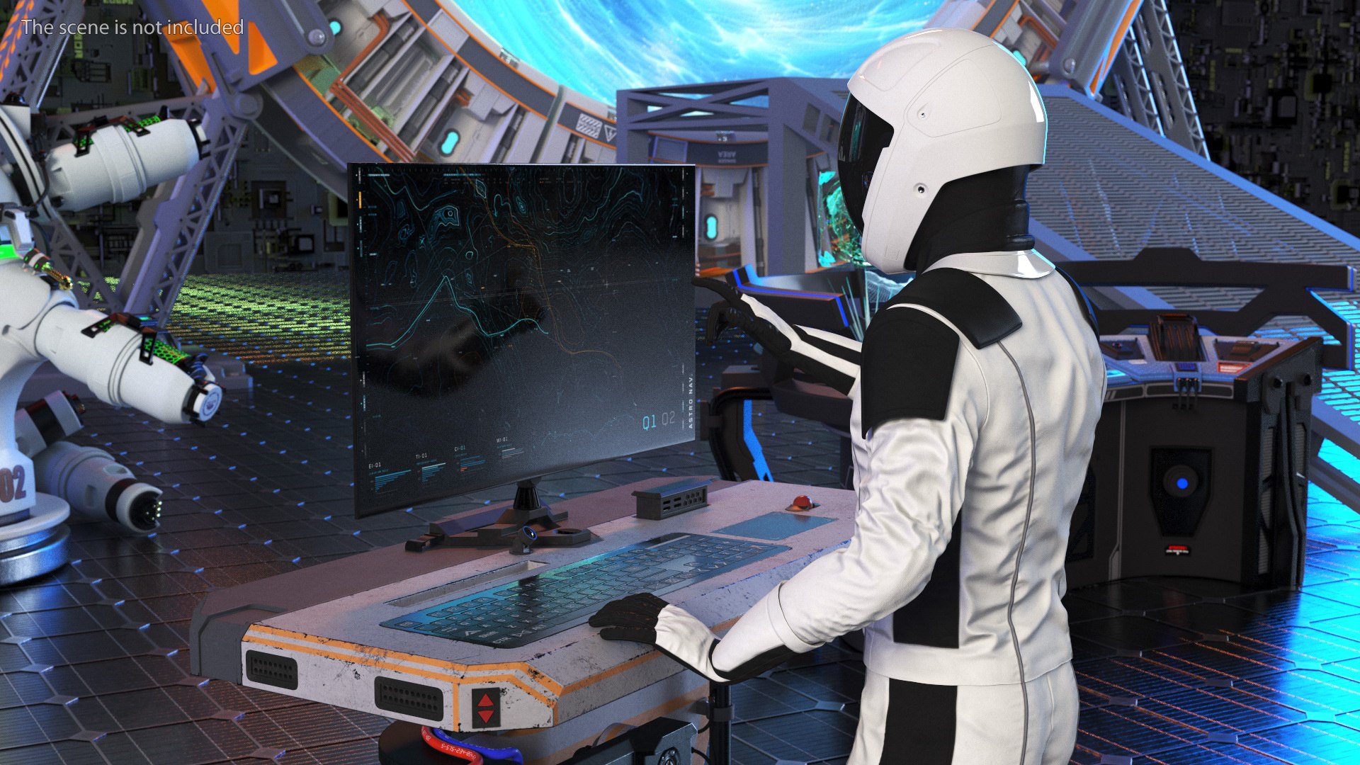 3D An Astronaut Examines Data from Sci-fi Computer https://p.turbosquid.com/ts-thumb/8R/hi4GMN/7s/anastronautexaminesdatafromscificomputer3dsmodel004/jpg/1696314159/1920x1080/fit_q87/4f62972d60e1d442465c433849bfae2788ae9659/anastronautexaminesdatafromscificomputer3dsmodel004.jpg