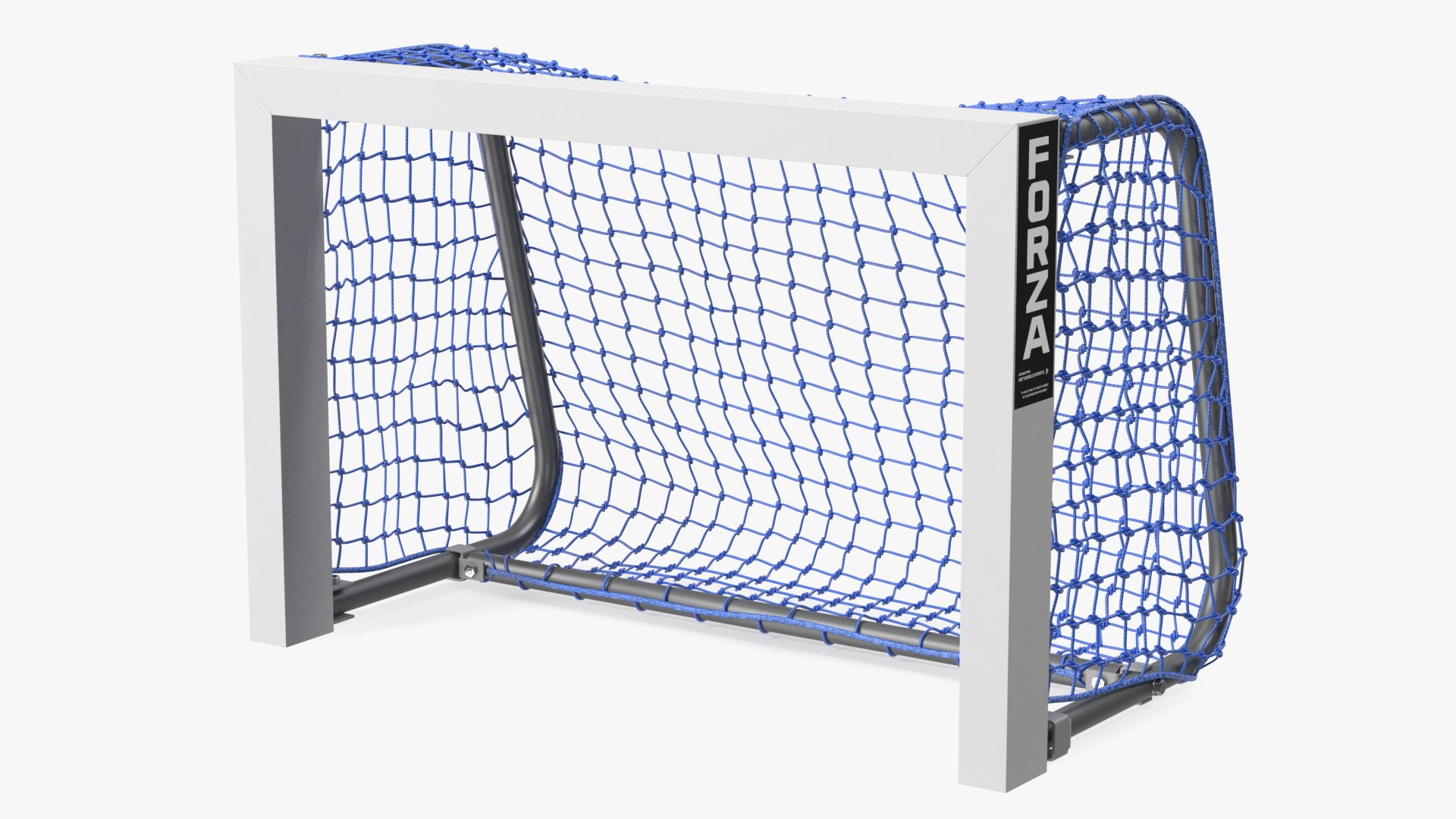 FORZA Mini Target Soccer Goal Blue model TurboSquid 2003113