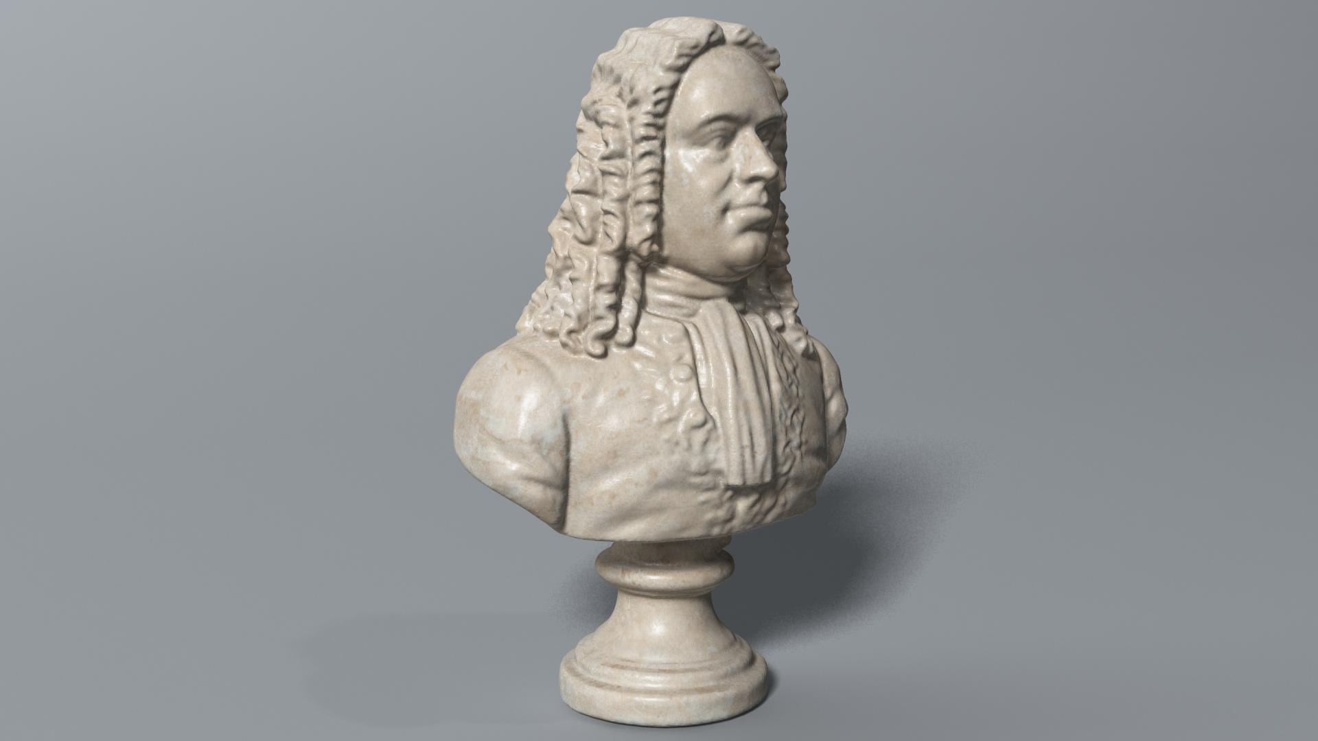 3D handel composer operas - TurboSquid 1713358