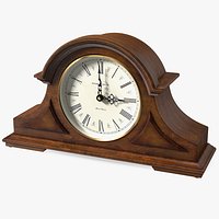 Howard Miller Burton II Mantel Clock Brown