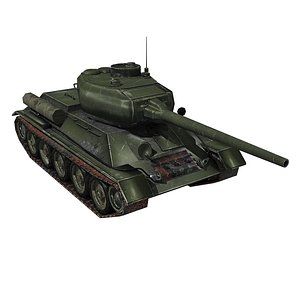 3d model of tank