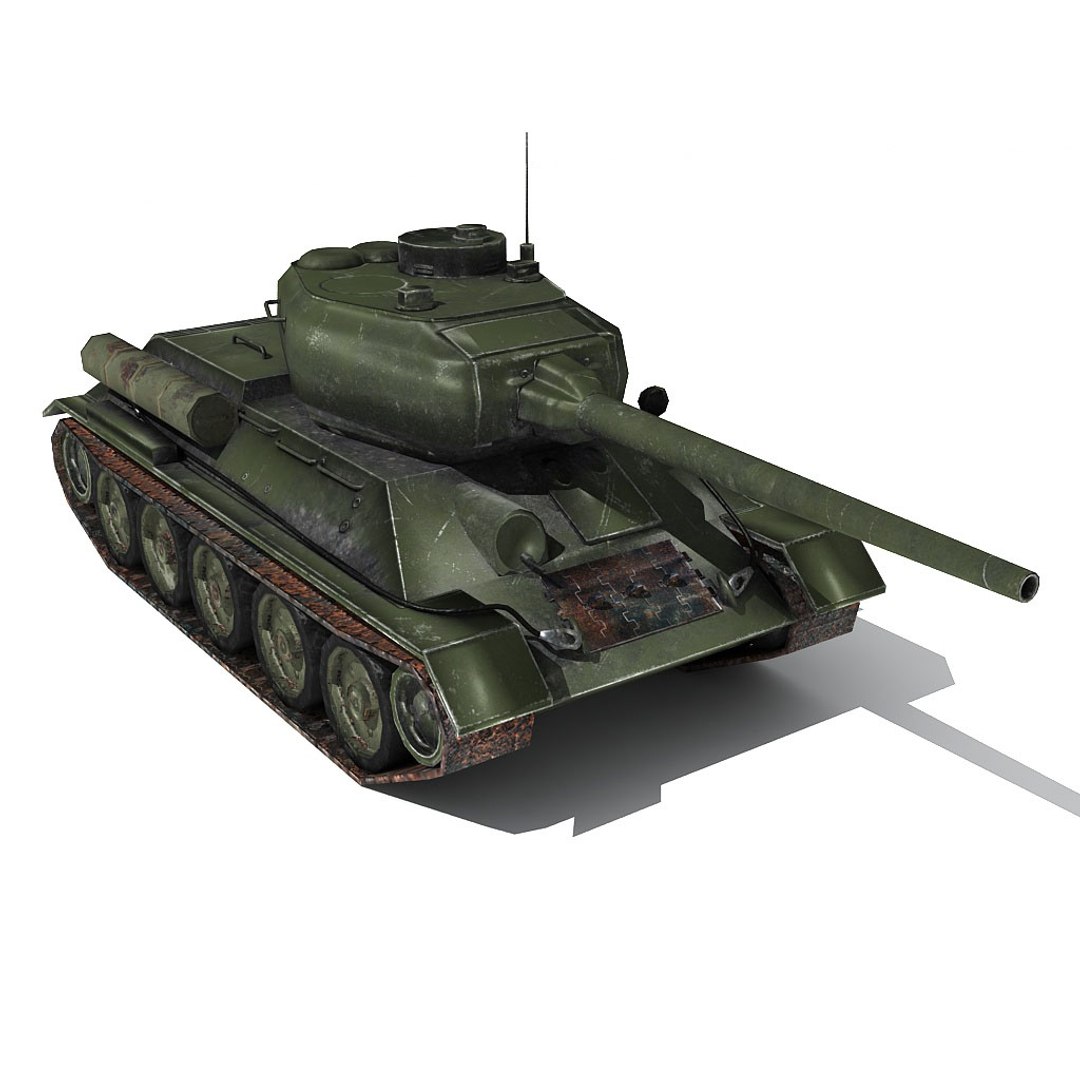 3d model of tank