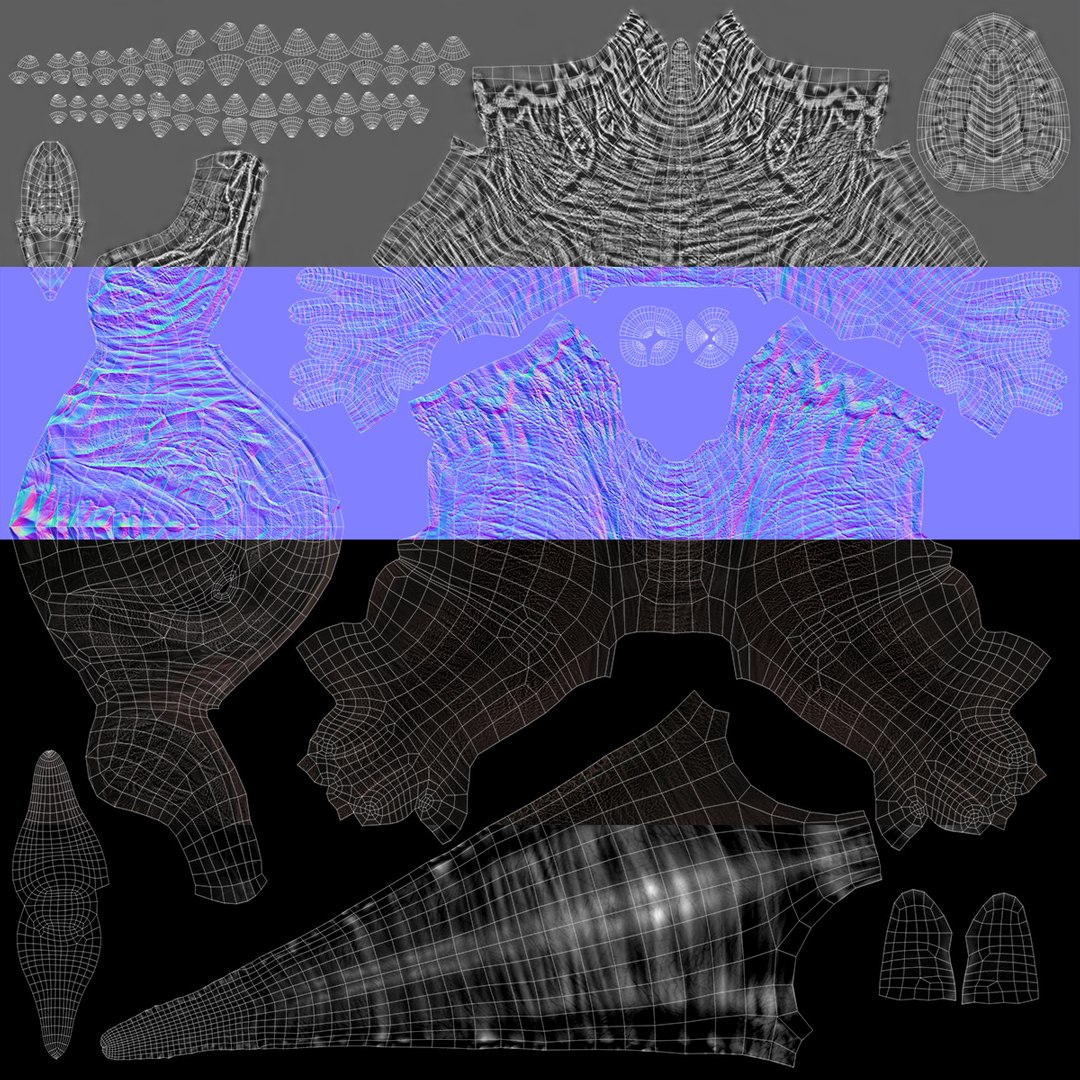 3d Monster Rigs Model