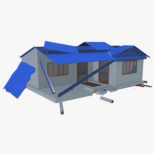 Broken house