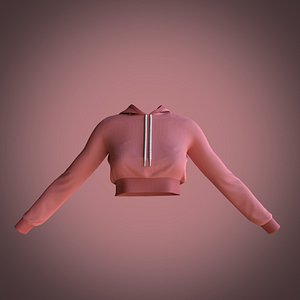 cropped  hoodie