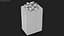 Gift Box with a Bow Black v5