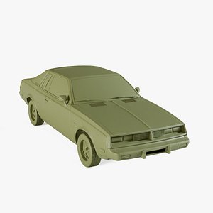 Dodge Challenger 1978 3D model