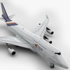 Boeing 747 THAI Airways L814