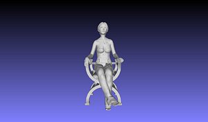 3D woman