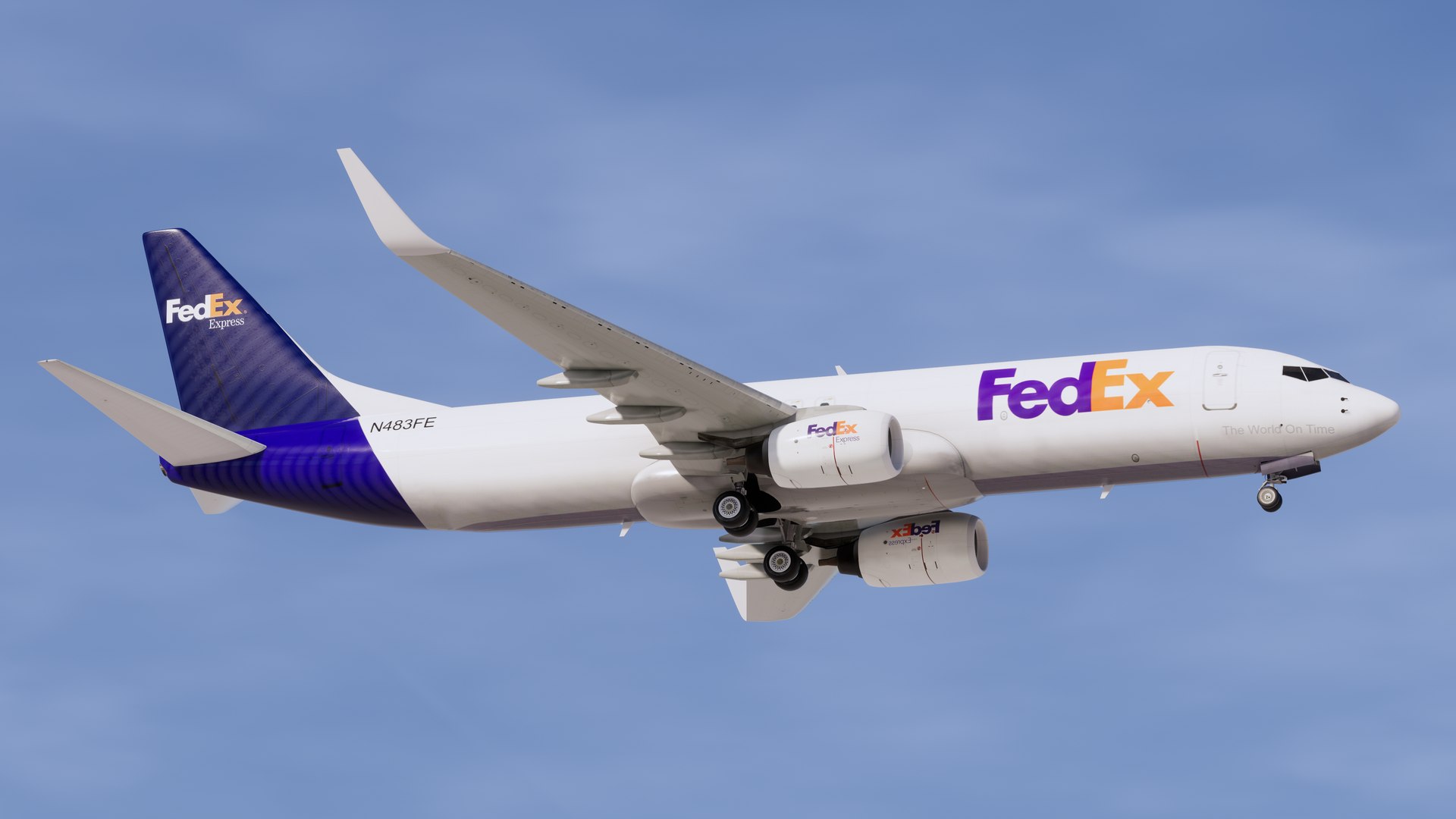 FedEx Express Boeing 737-800 3D - TurboSquid 1983453